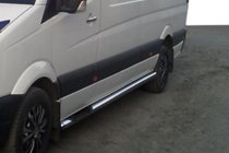 Mercedes Sprinter W907/W910 2018– Sidebars (2 stuks, RVS) foto 1