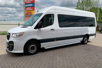 Mercedes Sprinter W907/W910 2018– Zijtreden Maya V2 (set van 2, aluminium) foto 1