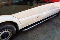 Mercedes Sprinter W907/W910 2018– Fullmond side steps (2 stuks, aluminium) foto 1