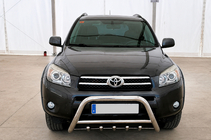 Toyota Rav 4 2006–2013 Bullbar WT003 (RVS) foto 1