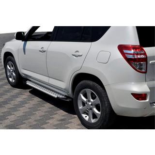 Side steps Allmond Grey (set van 2, aluminium)
