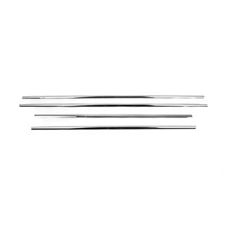 Raamomlijsting (4 stuks, RVS) Toyota Yaris 2010–2020 foto 2