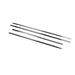 Raamomlijsting (4 stuks, RVS) Toyota Yaris 2010–2020 foto 4