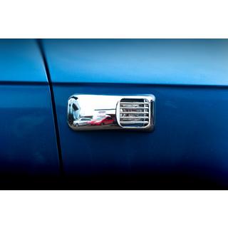 Rooster voor zijknipperlicht rechthoek (2 stuks, ABS) Audi A3 2003–2012 foto 2