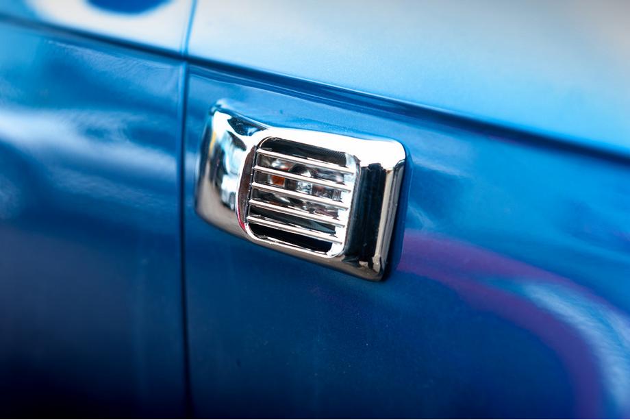 Audi A3 2003–2012 Rooster voor zijknipperlicht rechthoek (2 stuks, ABS) Image