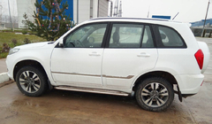 Chery Tiggo 3 2005– Premium side steps (2 st., RVS) foto 3