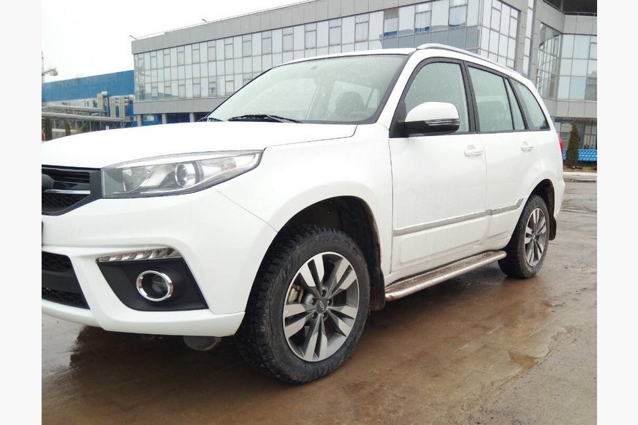 Chery Tiggo 3 2005– Premium side steps (2 st., RVS) Image