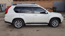 Nissan X-trail T31 2007–2014 Premium side steps (2 st., RVS) foto 1