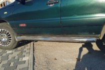 Chevrolet Niva 1998–2020 Sidebars (2 stuks, RVS) foto 6
