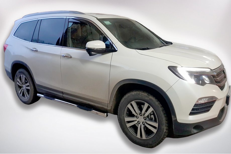 Honda Pilot 2015–2022 Sidebars (set van 2, RVS) Image