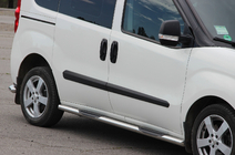 Opel Combo 2012–2018 Sidebars (set van 2, RVS) 60 mm, korte wielbasis foto 1