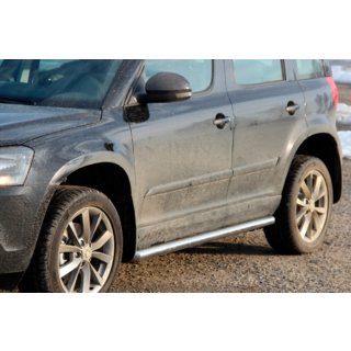 Sidebars (set van 2, RVS) Skoda Yeti 2009–2017 foto 1