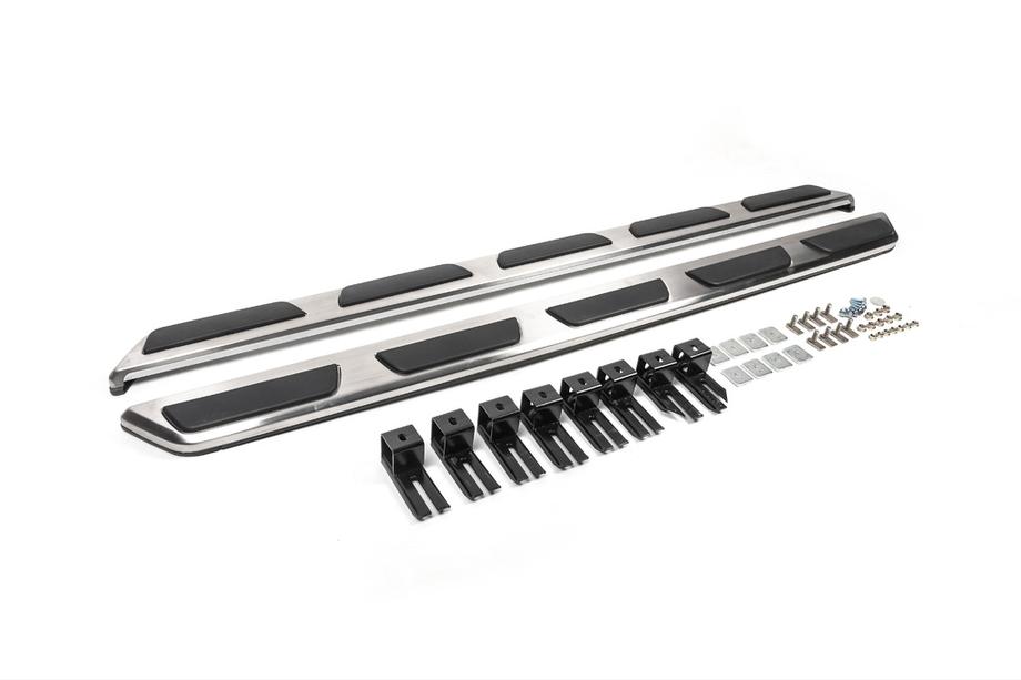 Audi Q5 2017–2025 OEM V1 side steps (2 stuks, aluminium) Image