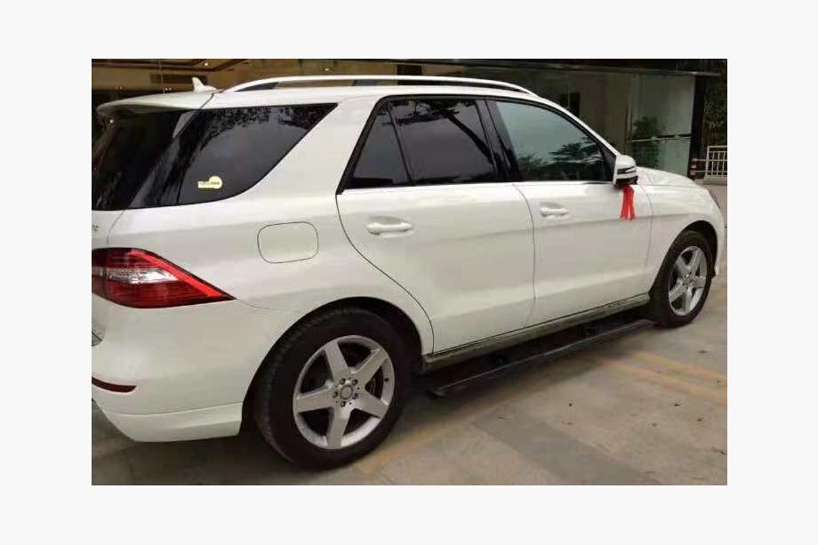Mercedes GLE/ML-klasse W166 2011–2018 Zijdrempels met uitschuifmechanisme (2 st., aluminium) Foto 3
