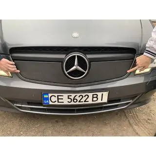 Winterafdekking voor de grille V1 (2010-2015) Mercedes Vito W639 2004–2014 foto 4