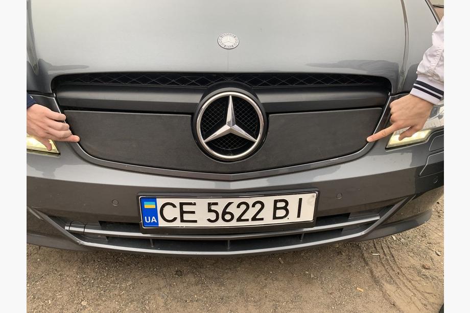 Mercedes Vito W639 2004–2014 Winterafdekking voor de grille V1 (2010-2015) Foto 4