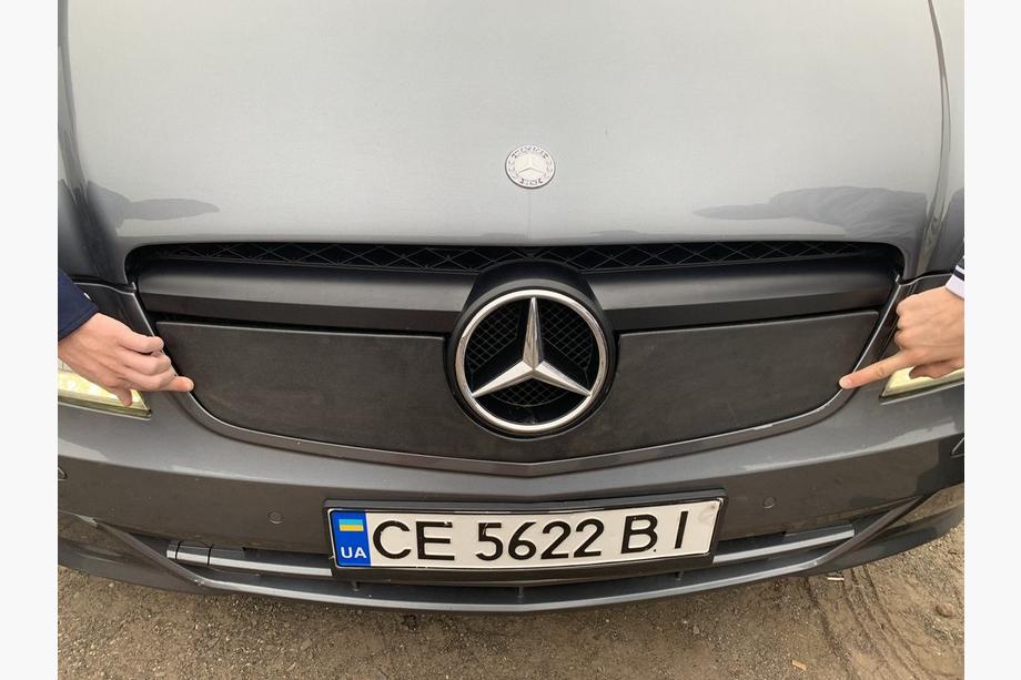 Mercedes Vito W639 2004–2014 Winterafdekking voor de grille V1 (2010-2015) Foto 5