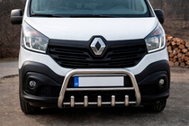 Fiat Talento 2016– Bullbar WT003-4 (RVS) Met opschrift foto 2