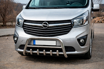 Nissan NV300/Primastar 2016– Bullbar WT003-4 (RVS) Met opschrift foto 1