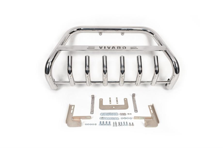 Opel Vivaro 2015–2019 Bullbar WT003-4 (RVS) Zonder opschrift Foto 4