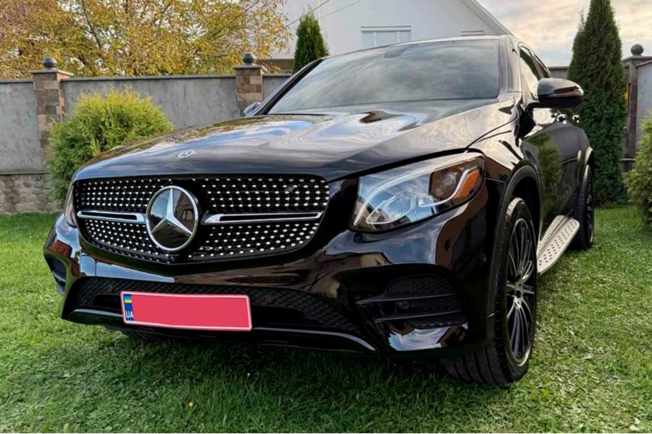 Mercedes GLC Coupé C253 2016–2023 Side steps (OEM) Foto 3