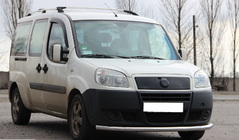 Fiat Doblo I 2001–2005 Voorbumperbescherming ST008 (RVS) foto 3
