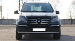 Mercedes GL-klasse X164 2006–2012 RVS frontbescherming ST008 foto 1