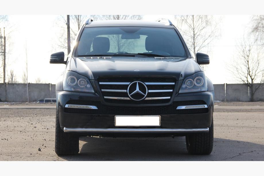 Mercedes GL-klasse X164 2006–2012 RVS frontbescherming ST008 Image