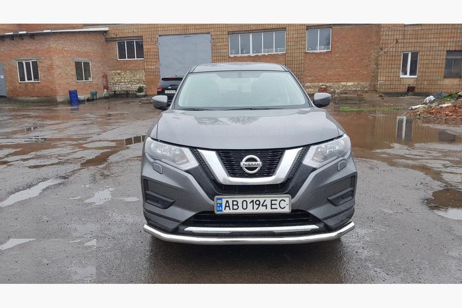 Nissan X-trail T32/Rogue 2014–2021 Voorbumperbescherming ST008 (RVS) Foto 2