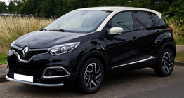 Renault Captur 2013–2019 Voorbumperbescherming ST008 (RVS) foto 1