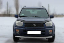 Toyota Rav 4 2001–2005 Voorbumperbescherming ST008 (RVS) foto 1