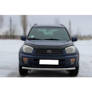 Voorbumperbescherming ST008 (RVS) Toyota Rav 4 2001–2005 foto 1