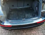 Audi Q5 2008–2017 OmsaLine rvs chromen achterbumperbeschermer foto 2