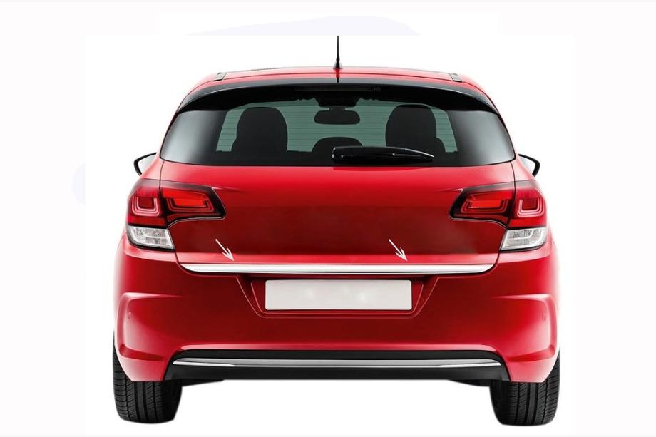 Citroen C-4 2010–2018 RVS kofferkleprandbeschermer Carmos - Turks staal Image