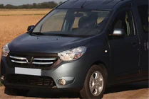 Dacia Dokker 2013–2022 Grille sierstrips (4 stuks, RVS) foto 1