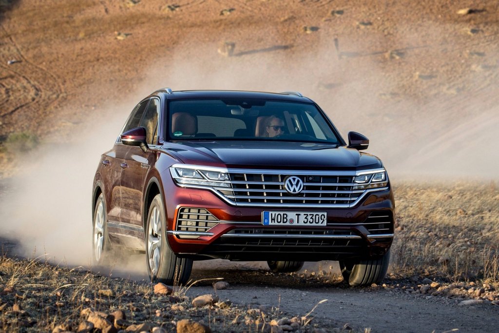 Volkswagen Touareg van de nieuwe generatie