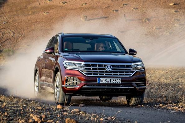 Volkswagen Touareg van de nieuwe generatie