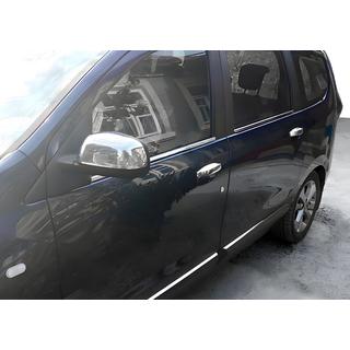 RVS spiegelkappen (2 stuks) Dacia Lodgy 2012–2022 foto 1