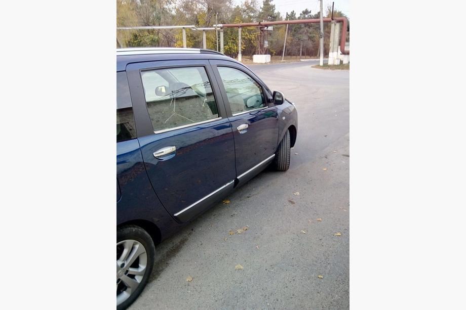 Dacia Lodgy 2012–2022 Raamomlijsting (4 stuks, RVS) Foto 4