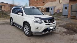 Nissan X-trail T31 2007–2014 RVS voorbumperbescherming ST015 foto 3