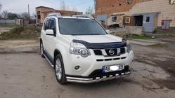 Nissan X-trail T31 2007–2014 RVS voorbumperbescherming ST015 foto 4