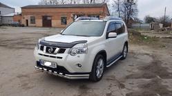 Nissan X-trail T31 2007–2014 RVS voorbumperbescherming ST015 foto 5