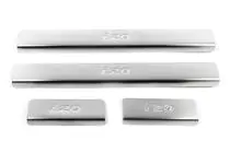 Hyundai I-20 2008–2012 OmsaLine dorpellijsten RVS (set van 4) foto 2