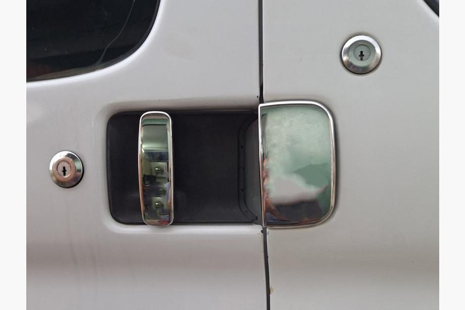 Citroen Berlingo 1996–2008 RVS deurgreep covers Twee voorportieren, één schuifdeur Image