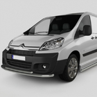 Citroen Jumpy 2007–2017 Voorbeschermbeugel ST014 (RVS) Ø60/42 mm foto 1