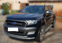 Ford Ranger 2011–2022 Voorbeschermbeugel ST014 (RVS) foto 1