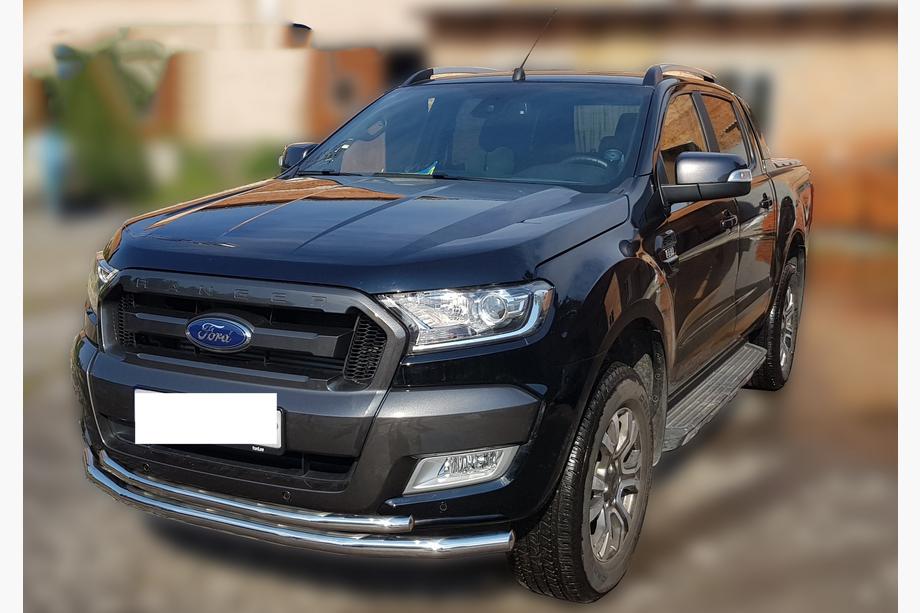 Ford Ranger 2011–2022 Voorbeschermbeugel ST014 (RVS) Image