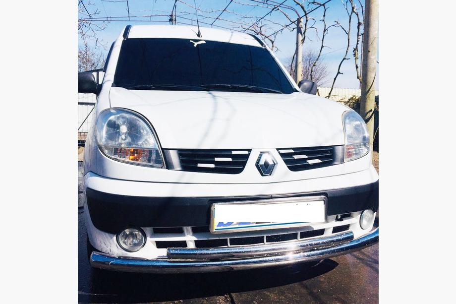 Renault Kangoo 1998–2008 Voorbeschermbeugel ST014 (RVS) Ø60/60 mm Image