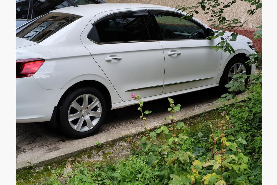 Peugeot 301 2012– RVS raamomlijsting 4 stuks, Carmos (zonder driehoeksruit) Image