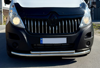 Renault Master 2011–2023 Voorbeschermbeugel ST014 (RVS) foto 4